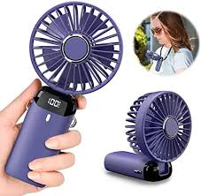 Mini Fan with LED Digital